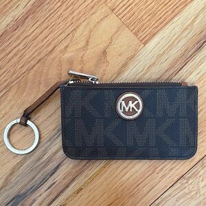 Michael Kors Dark Brown Key Holder